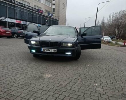 Синий БМВ 7 Серия, объемом двигателя 3.5 л и пробегом 395 тыс. км за 5800 $, фото 4 на Automoto.ua