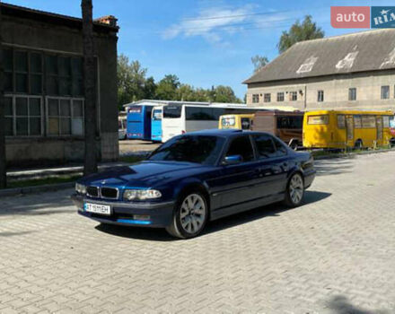 Синий БМВ 7 Серия, объемом двигателя 4.4 л и пробегом 400 тыс. км за 3999 $, фото 3 на Automoto.ua