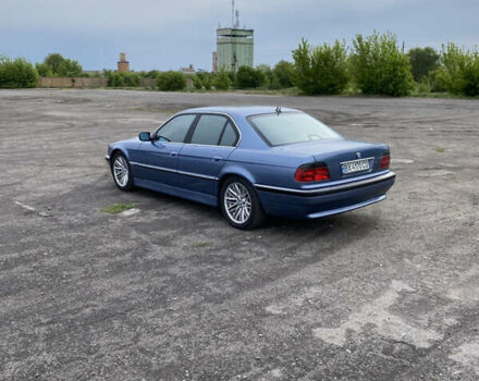 Синий БМВ 7 Серия, объемом двигателя 3 л и пробегом 546 тыс. км за 7500 $, фото 3 на Automoto.ua