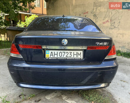 Синій БМВ 7 Серія, об'ємом двигуна 4.4 л та пробігом 200 тис. км за 6999 $, фото 5 на Automoto.ua