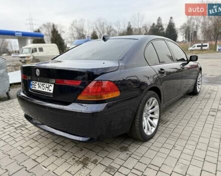 Синий БМВ 7 Серия, объемом двигателя 4.4 л и пробегом 441 тыс. км за 3999 $, фото 6 на Automoto.ua