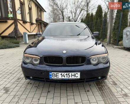 Синий БМВ 7 Серия, объемом двигателя 4.4 л и пробегом 441 тыс. км за 3999 $, фото 2 на Automoto.ua