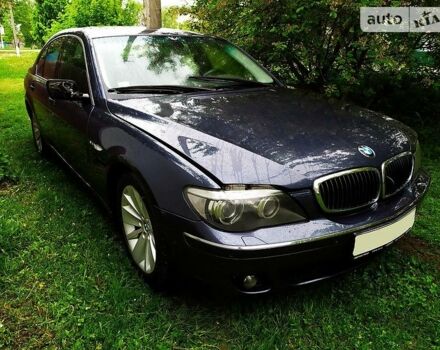 Синий БМВ 7 Серия, объемом двигателя 6 л и пробегом 245 тыс. км за 4500 $, фото 3 на Automoto.ua