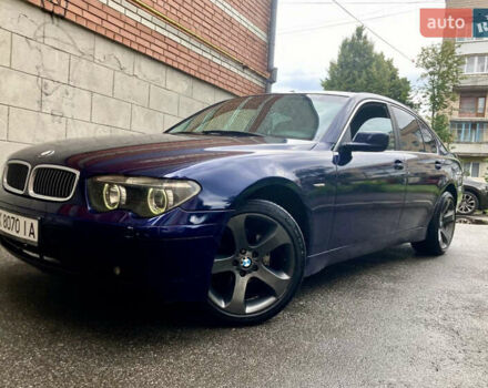 Синий БМВ 7 Серия, объемом двигателя 2.99 л и пробегом 585 тыс. км за 5800 $, фото 5 на Automoto.ua