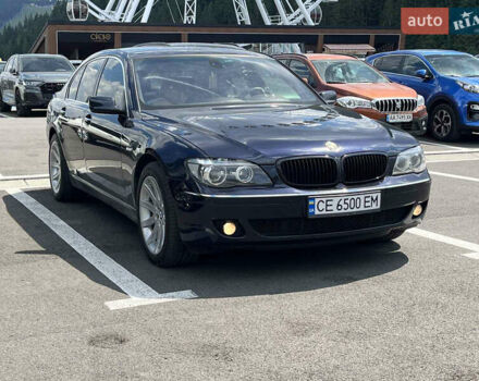 Синий БМВ 7 Серия, объемом двигателя 4.4 л и пробегом 260 тыс. км за 10500 $, фото 2 на Automoto.ua