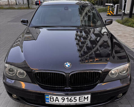 Синий БМВ 7 Серия, объемом двигателя 4.8 л и пробегом 258 тыс. км за 8900 $, фото 1 на Automoto.ua