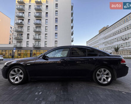 Синий БМВ 7 Серия, объемом двигателя 4.8 л и пробегом 258 тыс. км за 8900 $, фото 4 на Automoto.ua