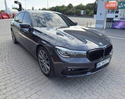 Синий БМВ 7 Серия, объемом двигателя 2.99 л и пробегом 100 тыс. км за 33000 $, фото 1 на Automoto.ua