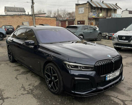 Синий БМВ 7 Серия, объемом двигателя 4.39 л и пробегом 79 тыс. км за 35500 $, фото 1 на Automoto.ua