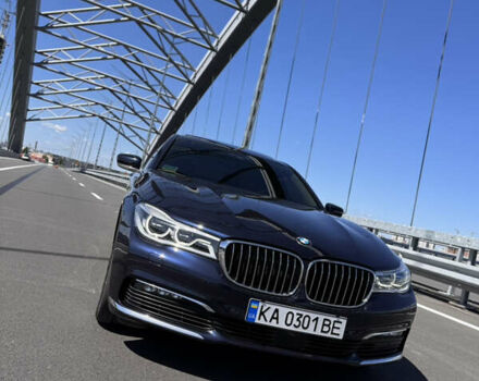 Синій БМВ 7 Серія, об'ємом двигуна 3 л та пробігом 81 тис. км за 36000 $, фото 1 на Automoto.ua