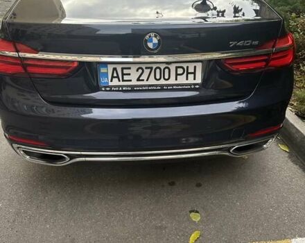 БМВ 7 Серія 2017 у Дніпро (Дніпропетровську) на Automoto.ua Синій БМВ 7 Серія, об'ємом двигуна 2 л та пробігом 106 тис. км за 47500 $, фото 2 на Automoto.ua
