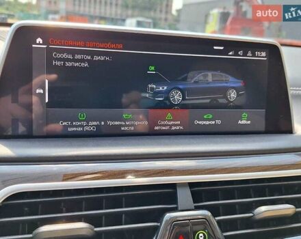Синий БМВ 7 Серия, объемом двигателя 2.99 л и пробегом 116 тыс. км за 61499 $, фото 8 на Automoto.ua