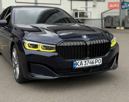Синий БМВ 7 Серия, объемом двигателя 3 л и пробегом 50 тыс. км за 52900 $, фото 2 на Automoto.ua