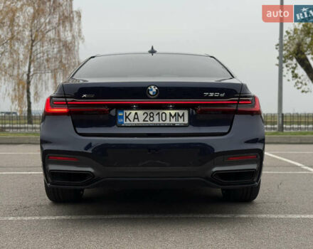 Синий БМВ 7 Серия, объемом двигателя 3 л и пробегом 54 тыс. км за 75000 $, фото 12 на Automoto.ua