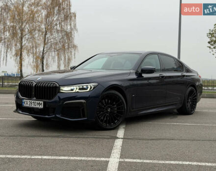 Синий БМВ 7 Серия, объемом двигателя 3 л и пробегом 54 тыс. км за 75000 $, фото 3 на Automoto.ua