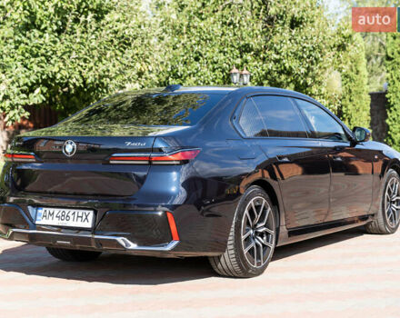 Синий БМВ 7 Серия, объемом двигателя 2.99 л и пробегом 44 тыс. км за 129000 $, фото 5 на Automoto.ua