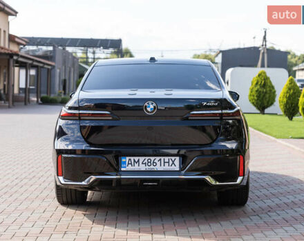Синий БМВ 7 Серия, объемом двигателя 2.99 л и пробегом 44 тыс. км за 129000 $, фото 4 на Automoto.ua