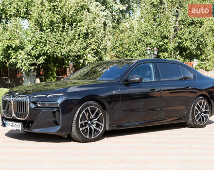 Синий БМВ 7 Серия, объемом двигателя 2.99 л и пробегом 44 тыс. км за 129000 $, фото 1 на Automoto.ua