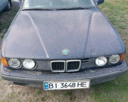 Синий БМВ 7 Серия, объемом двигателя 3 л и пробегом 350 тыс. км за 800 $, фото 1 на Automoto.ua