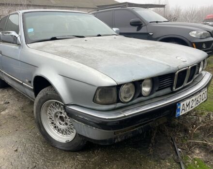 Синий БМВ 7 Серия, объемом двигателя 3 л и пробегом 320 тыс. км за 500 $, фото 1 на Automoto.ua