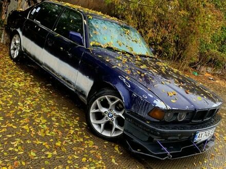 Синий БМВ 7 Серия, объемом двигателя 5.4 л и пробегом 200 тыс. км за 4000 $, фото 1 на Automoto.ua