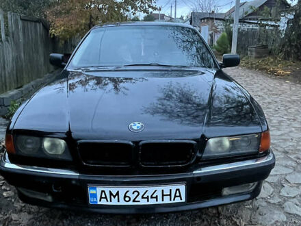 Синий БМВ 7 Серия, объемом двигателя 3 л и пробегом 400 тыс. км за 3200 $, фото 1 на Automoto.ua