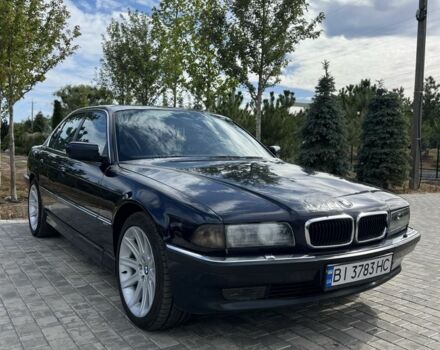 Синий БМВ 7 Серия, объемом двигателя 3 л и пробегом 100 тыс. км за 3500 $, фото 1 на Automoto.ua