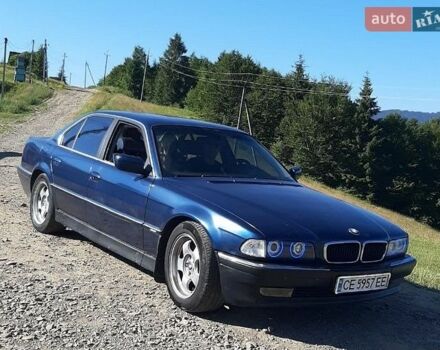 Синий БМВ 7 Серия, объемом двигателя 3.5 л и пробегом 300 тыс. км за 3700 $, фото 1 на Automoto.ua