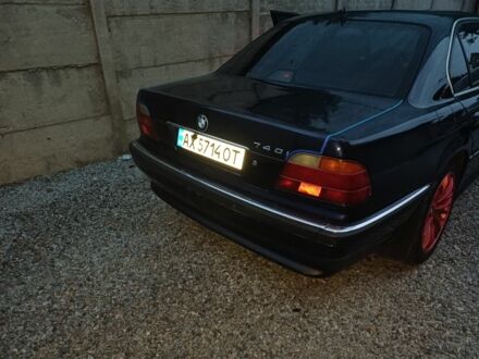 Синий БМВ 7 Серия, объемом двигателя 4.4 л и пробегом 460 тыс. км за 5500 $, фото 1 на Automoto.ua