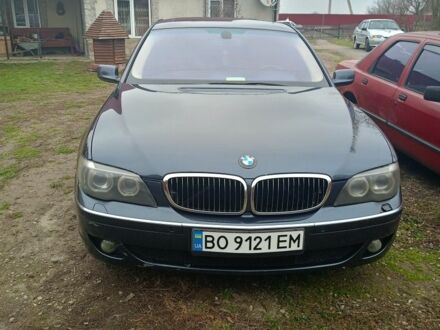 Синий БМВ 7 Серия, объемом двигателя 4.4 л и пробегом 467 тыс. км за 8000 $, фото 1 на Automoto.ua