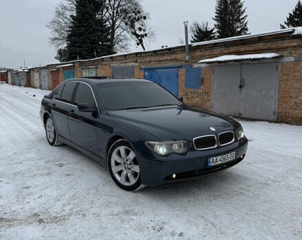 Синий БМВ 7 Серия, объемом двигателя 4.4 л и пробегом 313 тыс. км за 4400 $, фото 1 на Automoto.ua