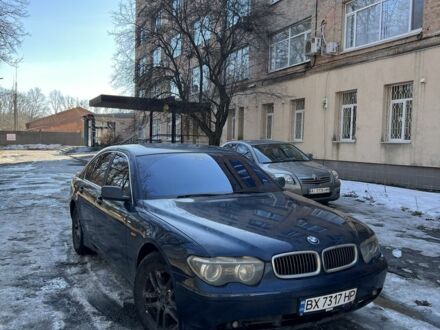 Синій БМВ 7 Серія, об'ємом двигуна 3 л та пробігом 500 тис. км за 3400 $, фото 1 на Automoto.ua