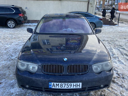 Синій БМВ 7 Серія, об'ємом двигуна 3 л та пробігом 385 тис. км за 5900 $, фото 1 на Automoto.ua
