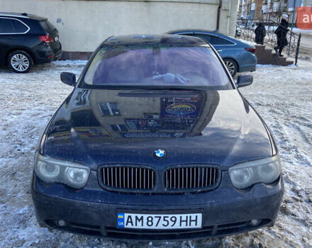 Синій БМВ 7 Серія, об'ємом двигуна 3 л та пробігом 385 тис. км за 5900 $, фото 1 на Automoto.ua