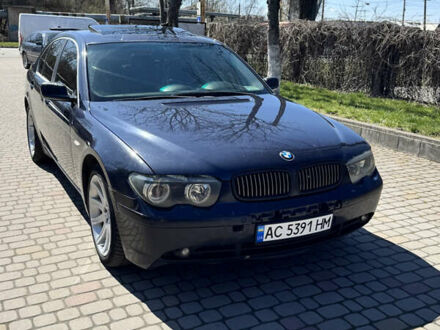 БМВ 7 Серия 2003 в Луцке на Automoto.ua Синий БМВ 7 Серия, объемом двигателя 3 л и пробегом 490 тыс. км за 5490 $, фото 1 на Automoto.ua