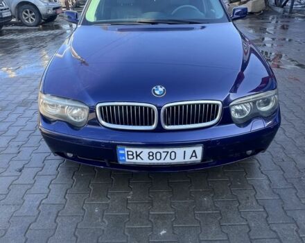 Синий БМВ 7 Серия, объемом двигателя 3 л и пробегом 500 тыс. км за 5500 $, фото 1 на Automoto.ua