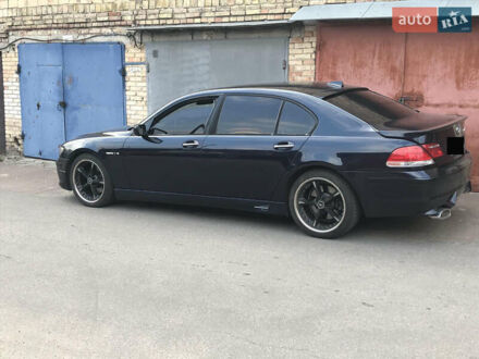 БМВ 7 Серия 2005 в Киеве на Automoto.ua Синий БМВ 7 Серия, объемом двигателя 6 л и пробегом 132 тыс. км за 22950 $, фото 1 на Automoto.ua