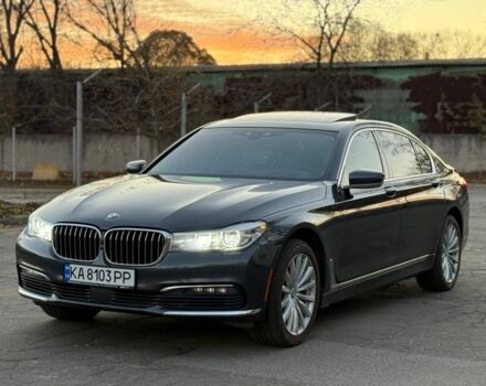 Синий БМВ 7 Серия, объемом двигателя 3 л и пробегом 200 тыс. км за 23500 $, фото 1 на Automoto.ua