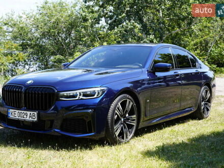 БМВ 7 Серия 2022 в Днепре (Днепропетровске) на Automoto.ua Синий БМВ 7 Серия, объемом двигателя 2.99 л и пробегом 12 тыс. км за 94500 $, фото 1 на Automoto.ua