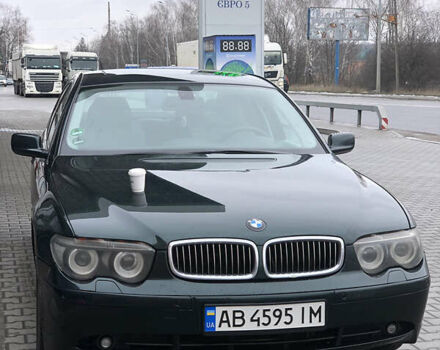 Зеленый БМВ 7 Серия, объемом двигателя 4.4 л и пробегом 340 тыс. км за 8000 $, фото 12 на Automoto.ua