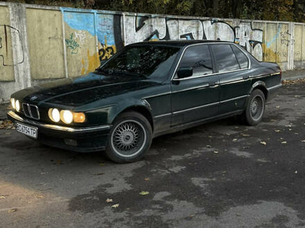 БМВ 7 Серия 1988 в Львове на Automoto.ua Зеленый БМВ 7 Серия, объемом двигателя 3 л и пробегом 386 тыс. км за 2600 $, фото 1 на Automoto.ua