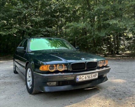 Зеленый БМВ 7 Серия, объемом двигателя 3 л и пробегом 316 тыс. км за 5800 $, фото 1 на Automoto.ua