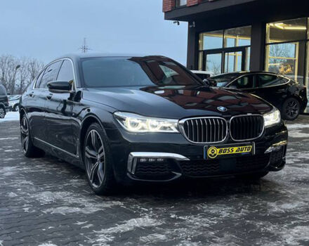 Черный БМВ 750, объемом двигателя 3 л и пробегом 122 тыс. км за 54000 $, фото 1 на Automoto.ua