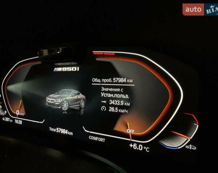 Серый БМВ 8 Серия, объемом двигателя 4.4 л и пробегом 57 тыс. км за 65000 $, фото 23 на Automoto.ua