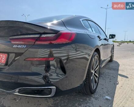 Черный БМВ 8 Series Gran Coupe, объемом двигателя 3 л и пробегом 91 тыс. км за 53900 $, фото 5 на Automoto.ua