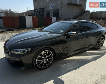 Серый БМВ 8 Series Gran Coupe, объемом двигателя 4.39 л и пробегом 81 тыс. км за 64500 $, фото 7 на Automoto.ua