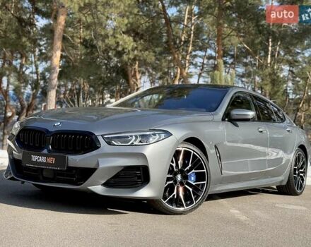 Серый БМВ 8 Series Gran Coupe, объемом двигателя 2.99 л и пробегом 10 тыс. км за 104999 $, фото 3 на Automoto.ua