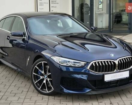 Синий БМВ 8 Series Gran Coupe, объемом двигателя 4.39 л и пробегом 63 тыс. км за 68900 $, фото 2 на Automoto.ua
