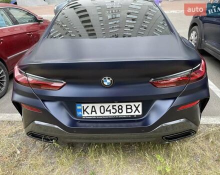Синий БМВ 8 Series Gran Coupe, объемом двигателя 2.99 л и пробегом 56 тыс. км за 79500 $, фото 2 на Automoto.ua
