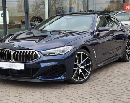 Синий БМВ 8 Series Gran Coupe, объемом двигателя 4.39 л и пробегом 63 тыс. км за 68900 $, фото 5 на Automoto.ua